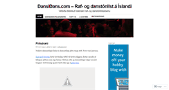 Desktop Screenshot of dansidans.com